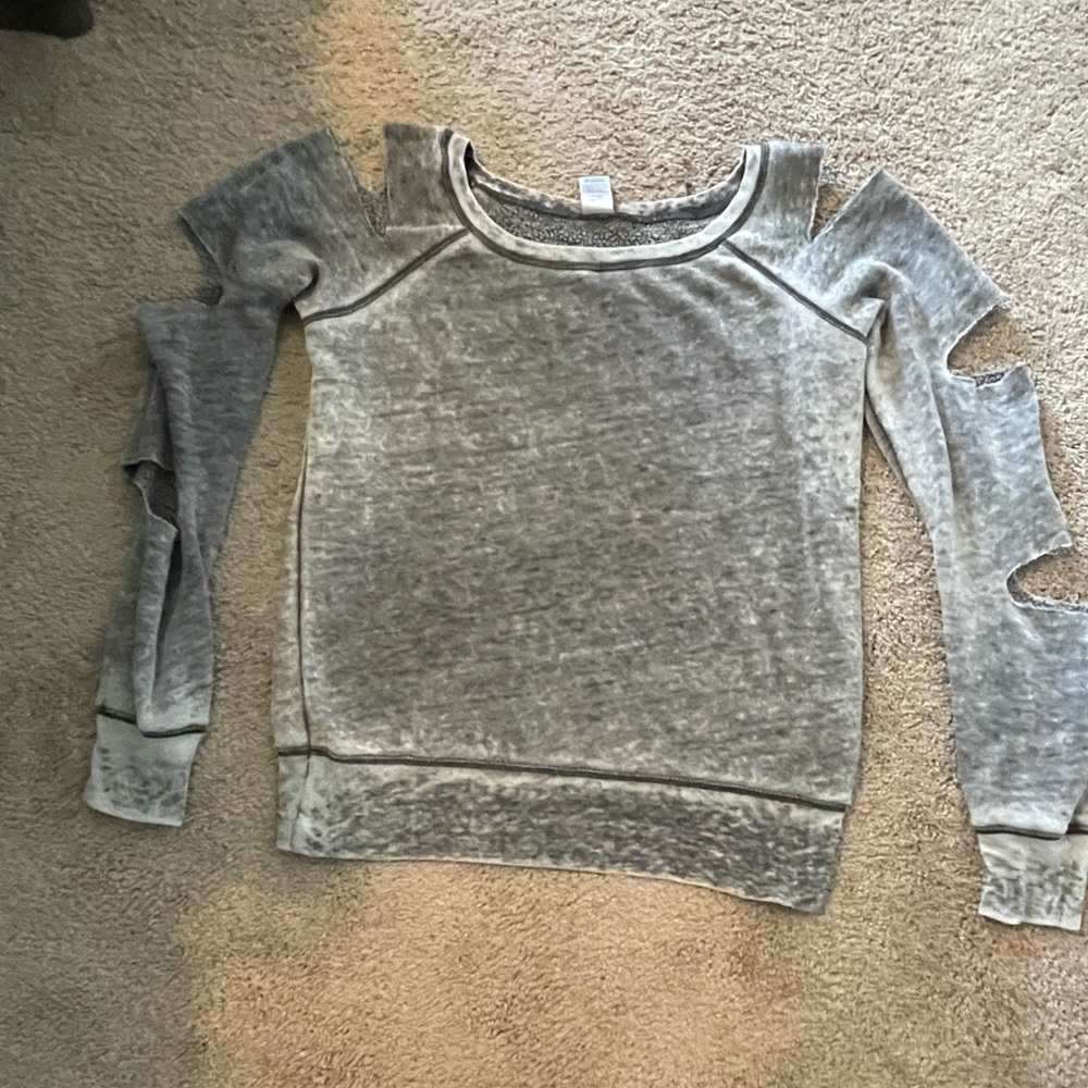 Jala Gray Fashion Sweatshirt